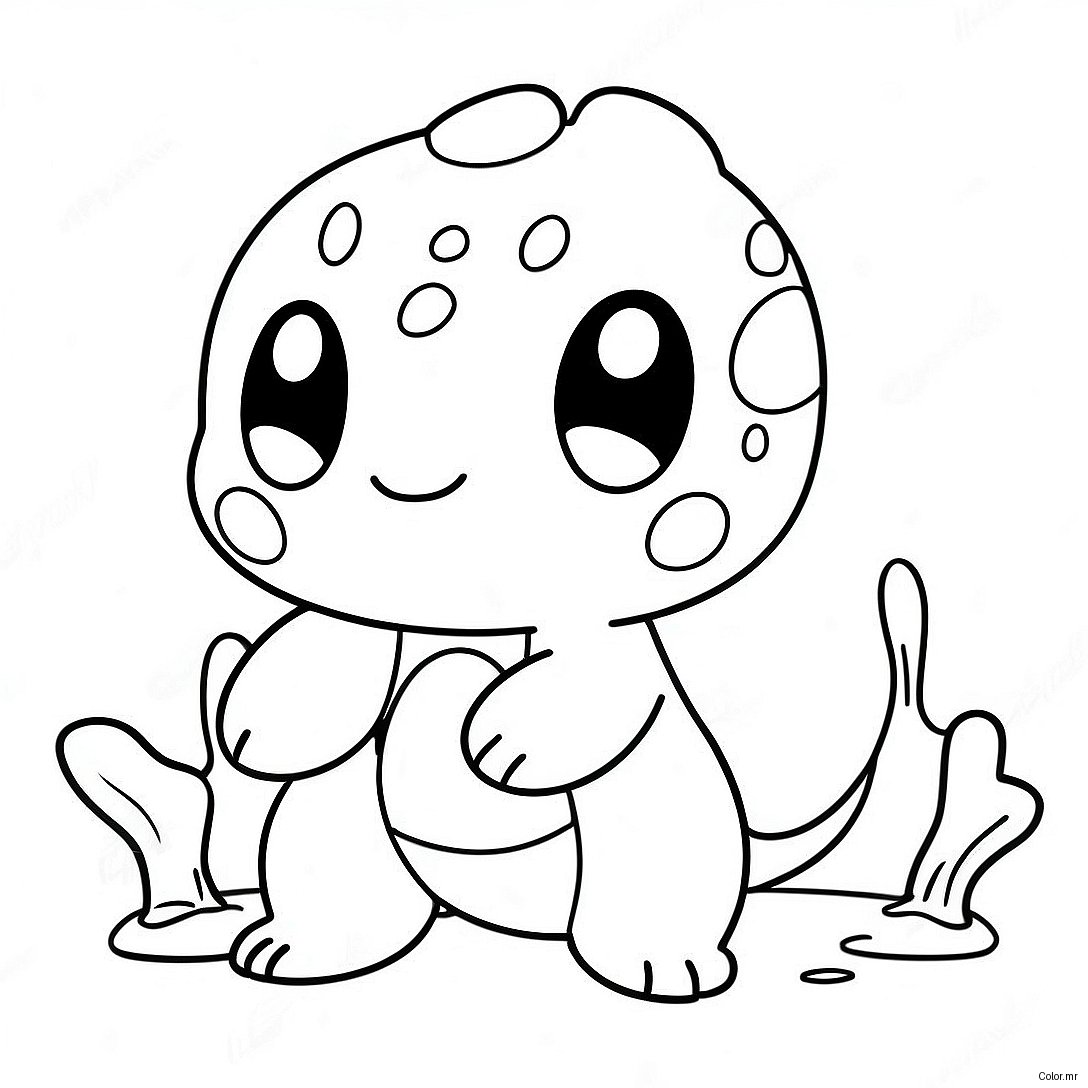 Cute Water Type Pokemon Coloring Page 19749 18449