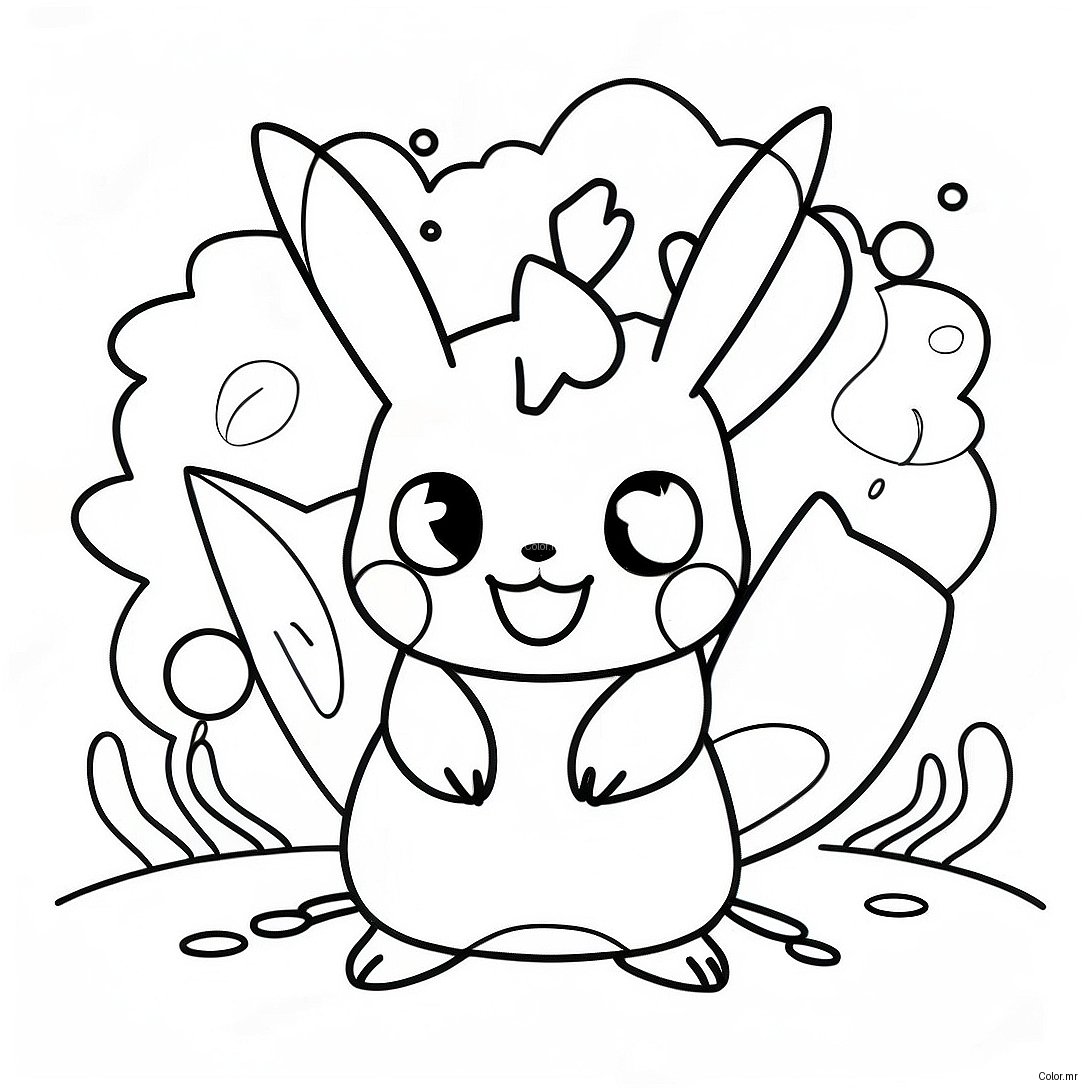 Dark Type Pokemon Coloring Page 68682 56630