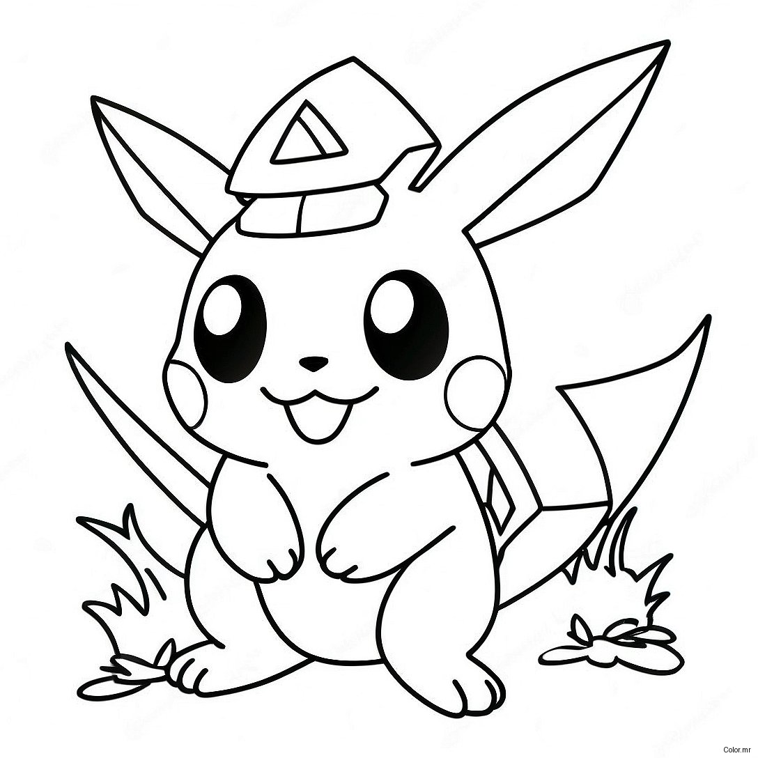 Gothic Dark Type Pokemon Coloring Page 68683 56634