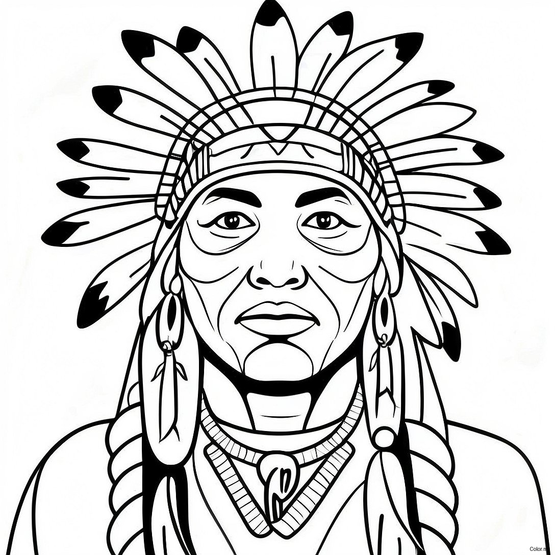 Native American Heritage Month Coloring Page 16041 13541