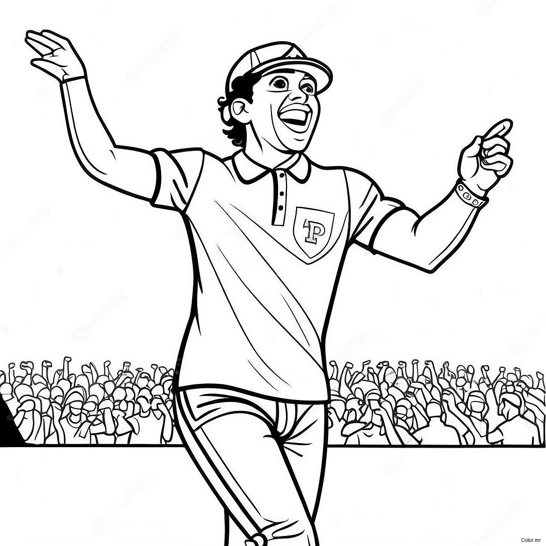 Polo G Performing On Stage Coloring Page 44653 37113