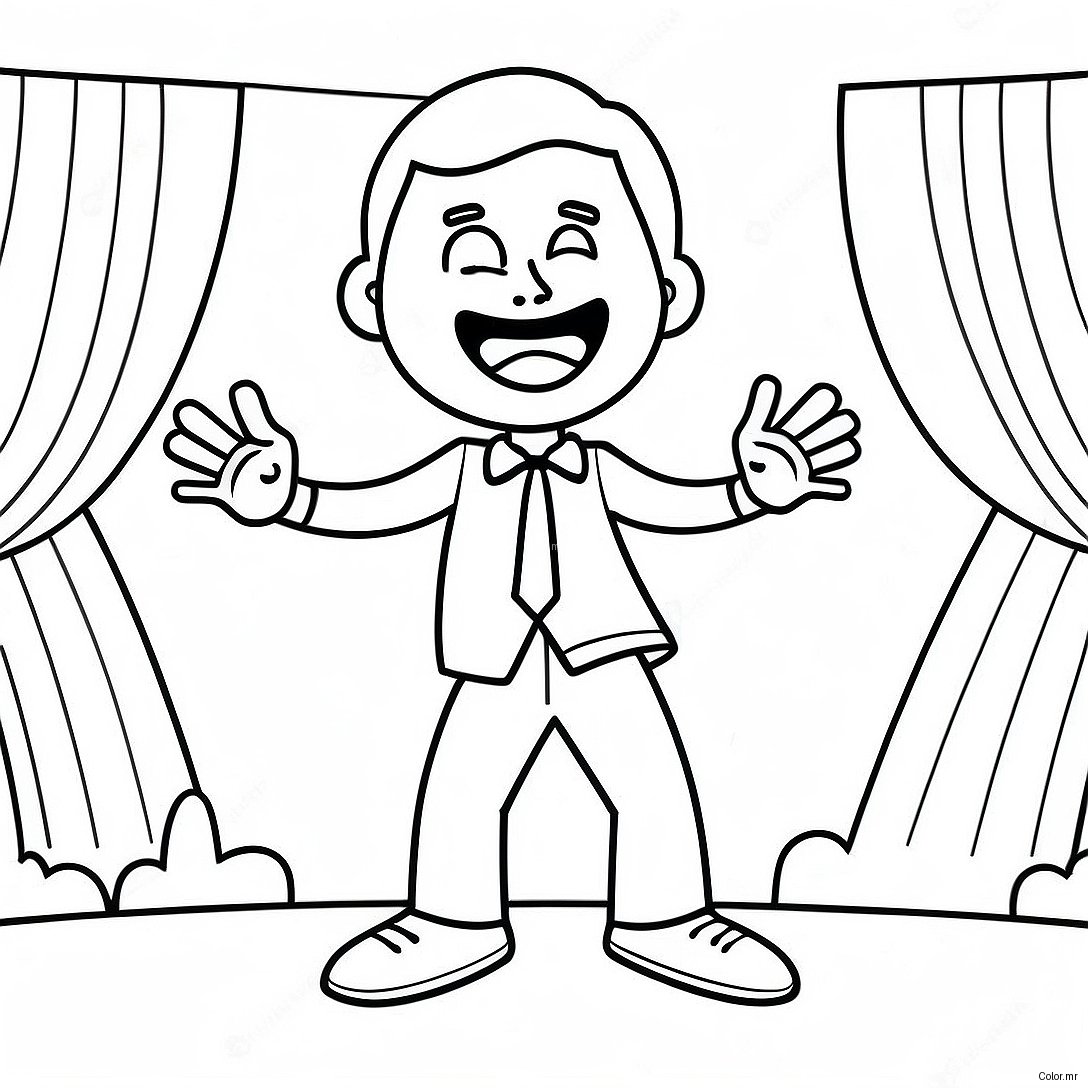 Rod Wave Performing On Stage Coloring Page 15110 12497