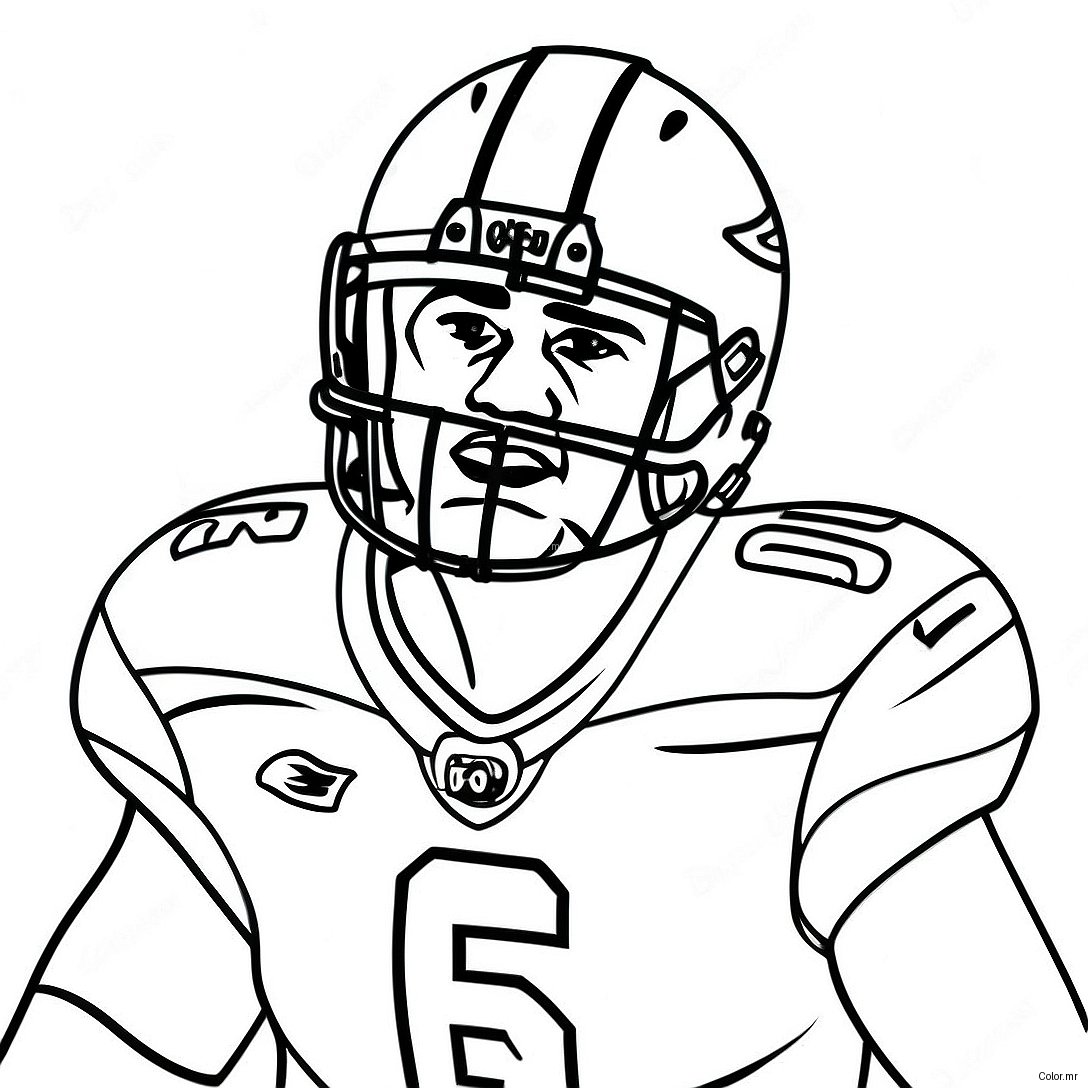 Tua Tagovailoa Coloring Page 45763 37993