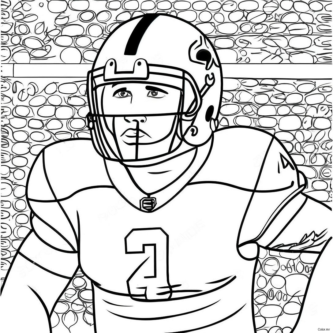 Tua Tagovailoa Coloring Page 45763 37995