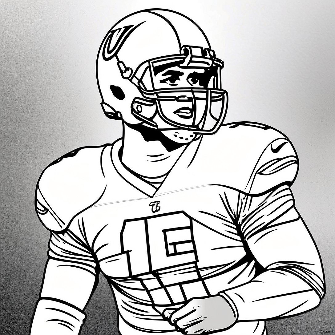 Tua Tagovailoa Coloring Page 45763 38130