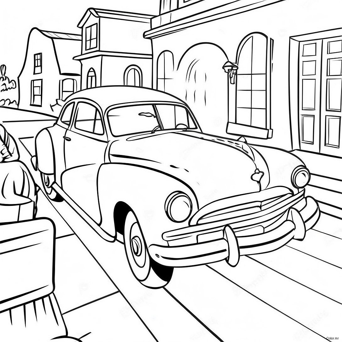 Vintage Coloring Page 1461 1168