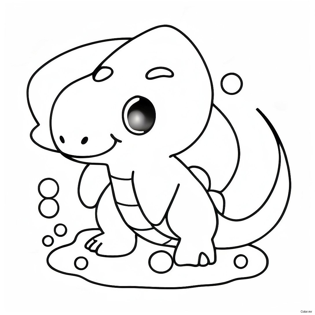Water Type Pokemon Coloring Page 19748 18446