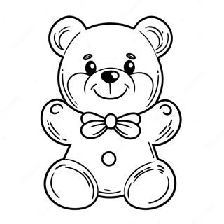 Gummy Bear Coloring Page 10006-8226