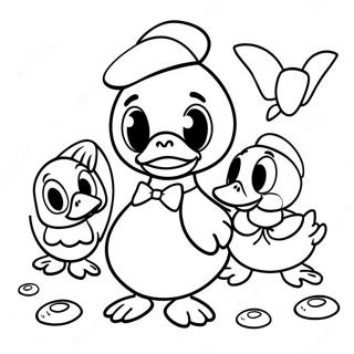 Ducktales Coloring Page 10026-8244