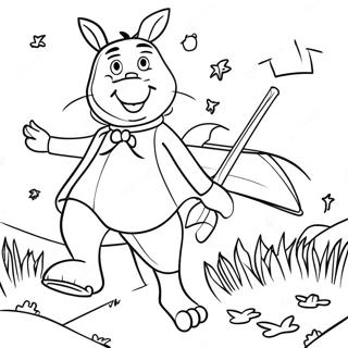 Room On The Broom Coloring Pages