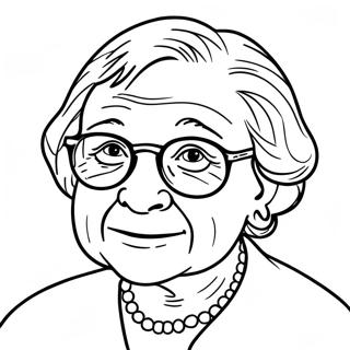 Grandma Coloring Pages