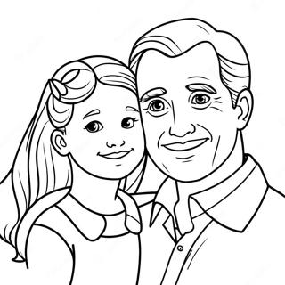 Daughter Father S Day Coloring Page 10076-8283