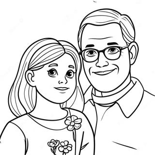 Daughter Father S Day Coloring Page 10076-8284