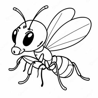 Ant Coloring Page 10096-8298