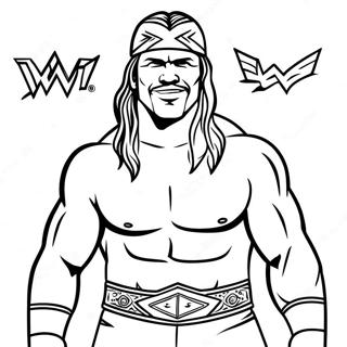 Wwe Coloring Page 10116-8315