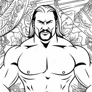 Wwe Coloring Page 10116-8316