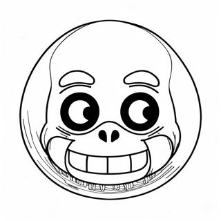 Sans Coloring Pages