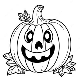 Jack O Lantern Coloring Page 10166-8356