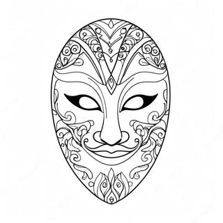 Mask Coloring Page 10176-8363