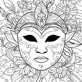 Mask Coloring Page 10176-8364