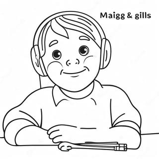 Coping Skills Coloring Page 10186-8370