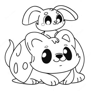 Cute Adopt Me Pets Coloring Page 10207-8389