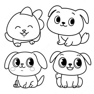 Cute Adopt Me Pets Coloring Page 10207-8391