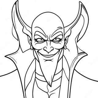 Sinister Villain Coloring Page 10217-8399