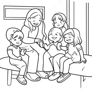 Babysitters Club Coloring Page 10226-8402