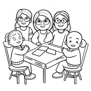 Babysitters Club Coloring Page 10226-8403