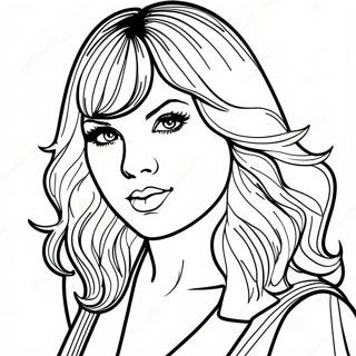 Reputation Taylor Swift Coloring Pages