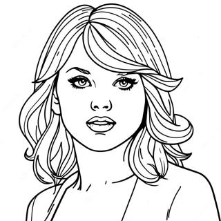 Reputation Taylor Swift Coloring Page 10286-8451