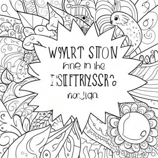 Sarcastic Quotes Coloring Page 10306-8466