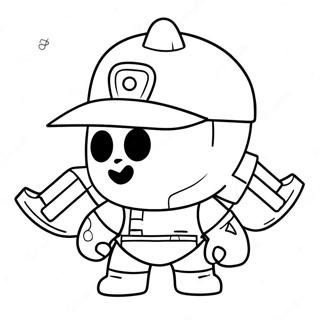 Brawl Stars Coloring Page 1031-823