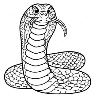 King Cobra Coloring Page 10336-8489