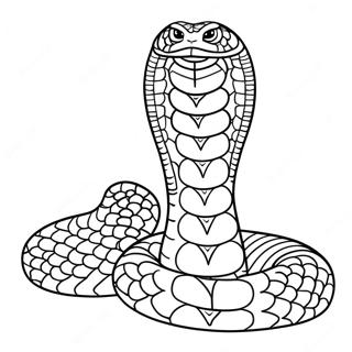 King Cobra Coloring Page 10336-8491