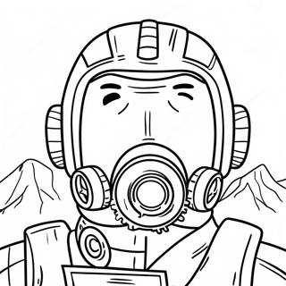 Fallout Coloring Page 10346-8498