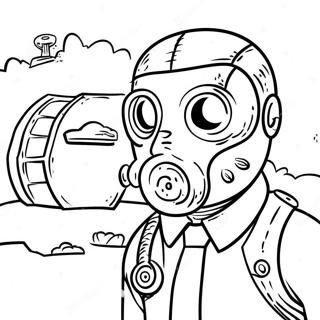 Fallout Coloring Page 10346-8500