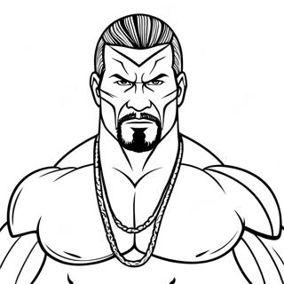 Wwe Coloring Page 10356-8508