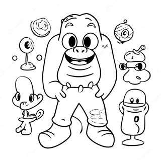 Nickelodeon Coloring Page 10377-8514