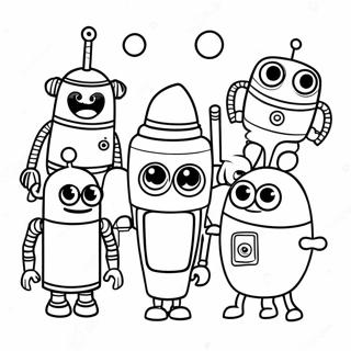 Storybots Coloring Pages