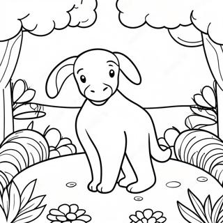 Garten Of Banban 5 Coloring Page 10397-8530