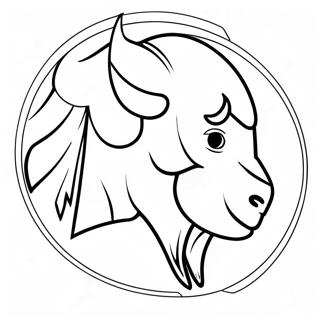 Buffalo Bills Logo Coloring Page 1041-832