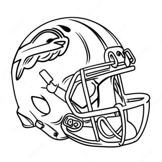 Buffalo Bills Player In Action Coloring Page 1042-835