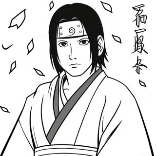 Itachi Coloring Page 10437-8562