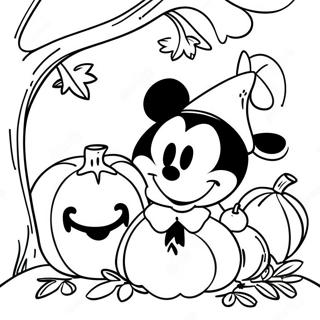 Fall Disney Coloring Page 10467-8586