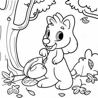 Fall Disney Coloring Page 10467-8587