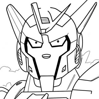 Gundam Coloring Page 10487-8603