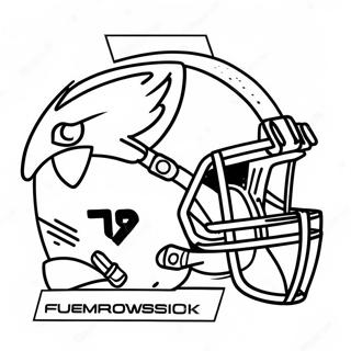 Super Bowl 58 Logo Coloring Page 10517-8626