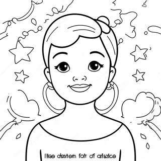 Self Esteem Affirmation Coloring Page 10527-8636